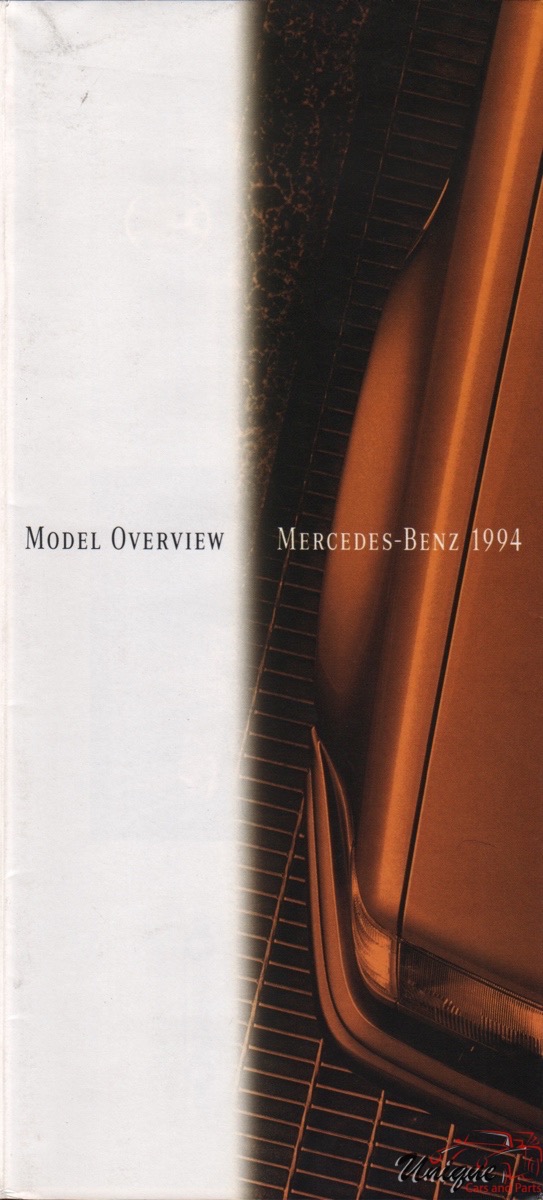 1994 Mercedes-Benz Brochure Page 9